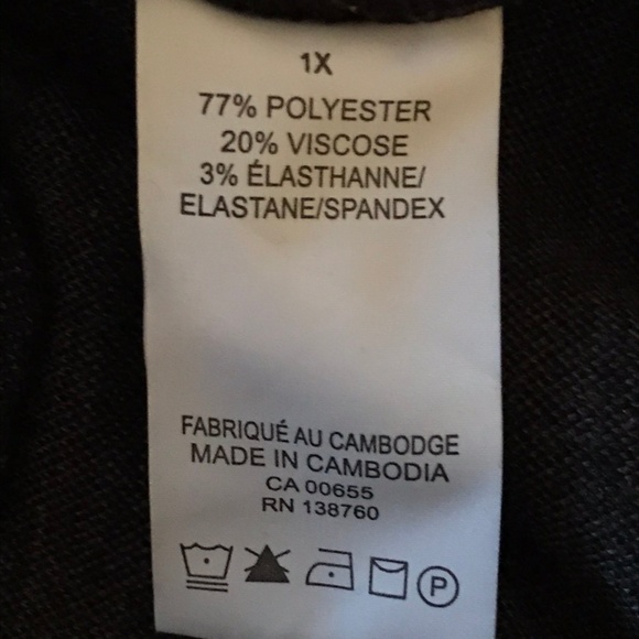 Penningtons Dark Grey Dress Pants - Picture 4 of 5